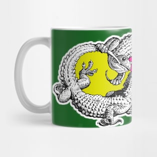 Ouroboros that consumes its own uroboros tail Mug